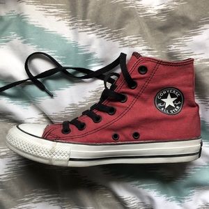 Special Red All Star Converse High Tops